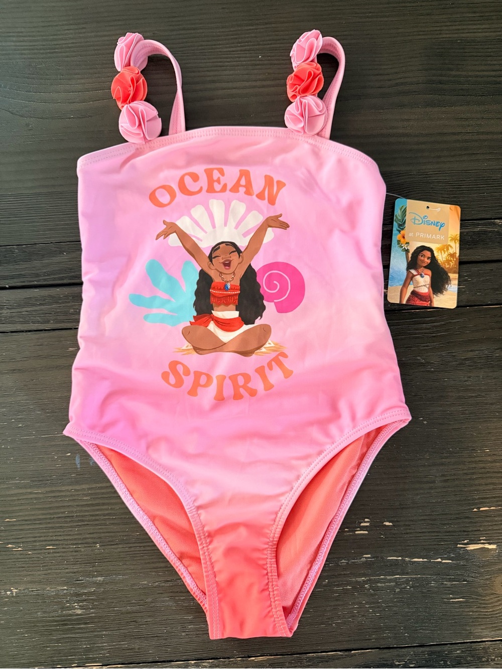 Disney Pink Moana 'Ocean Spirit' One-Piece Swimsuit